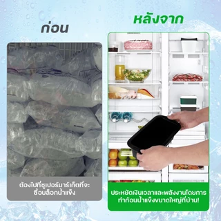 3 ชิ้น แม่พิมพ์น้ำแข็งซิลิโคน ขนาดใหญ่บล็อกน้ำแข็ง ก้อนน้ําแข็งชง นํามาใช้ใหม่ ก้อนน้ำแข็ง ปลอดภัย