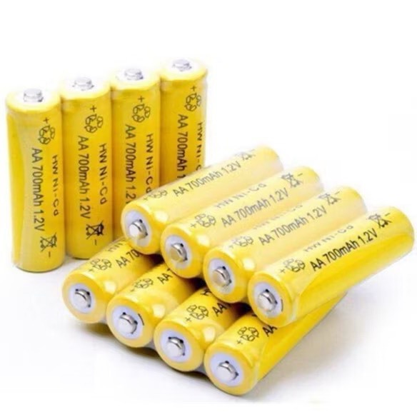 ถ่าน AA และ AAA ไฟ 1.2V 600mAh 700mAh และรางชาร์จ สินค้าพร้อมส่ง