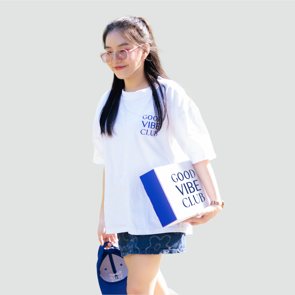 Good Vibe Club T-Shirt เสื้อยืด Oversize – รุ่น Limited Edition