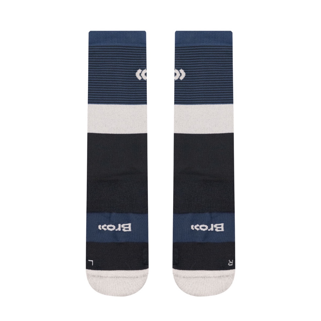 BROOO CREW SOCKS TRAIL OUT OF PLAY DARK BLUE