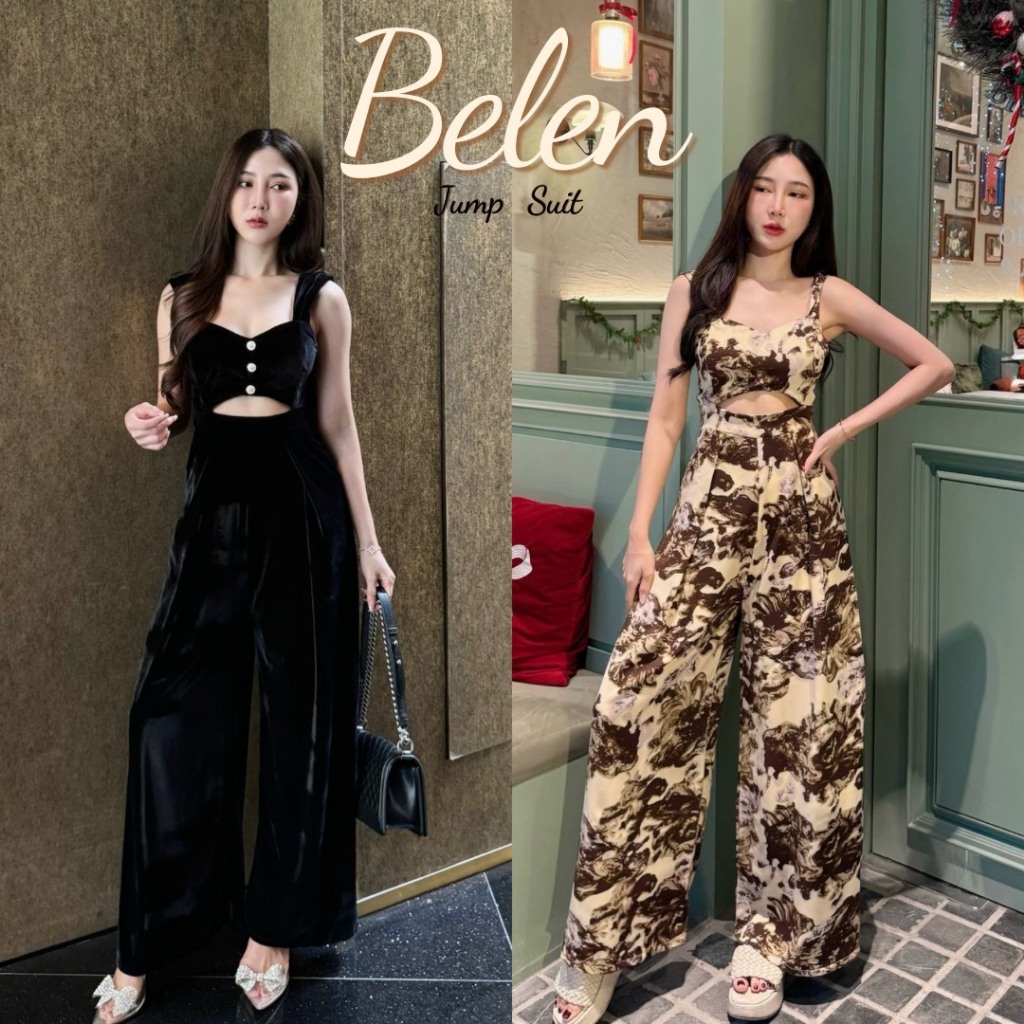 SIRINTRA  : BELEN JUMP SUIT มี 2 สี