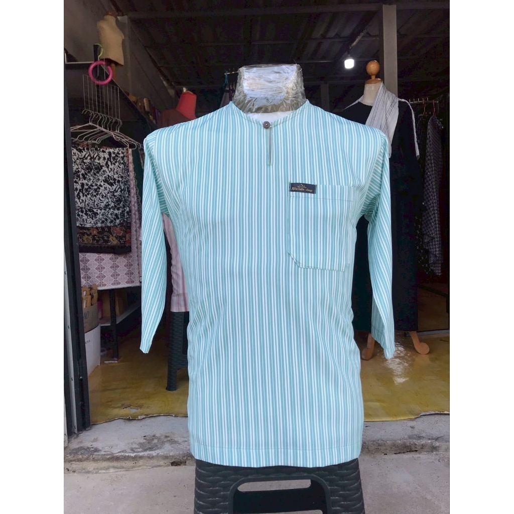 เสื้อมลายู ลายกรีซ ลายใหม่
