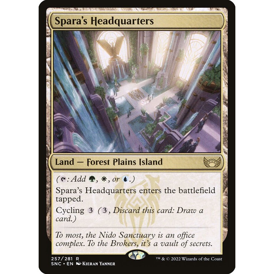 [Streets of New Capenna] - [SNC] - (R) - [Spara's Headquarters] - [2022]