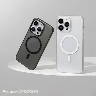 Manis Lemon Slim Magnetic Case for iPhone 17 16 15 14 13 12 Pro Max Plus Air แม่เหล็ก ซองใส่โทรศัพท์ เคส สำหรับ ไอโฟน