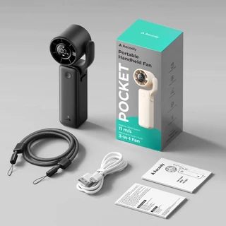 Aecooly พัดลมมือถือ Air Gimbal ความจุ 3500mAh พัดลม พัดลมแฟชั่น พกพาสะดวก หมุนได้ รุ่น PF04