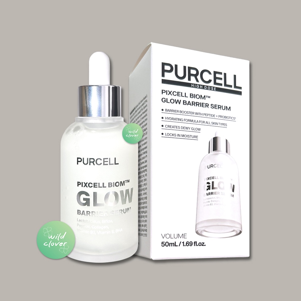 🍀 PURCELL : แท้พร้อมส่ง exp.2028 pixcell biom glow barrier serum 50ml