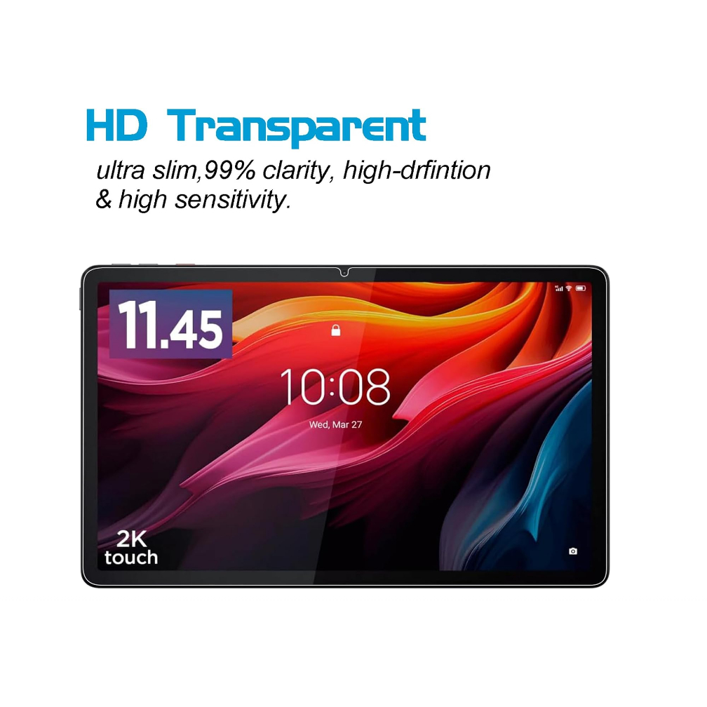 ฟิล์มกระจกนิรภัย เต็มจอ Lenovo Tab K11Plus/ K11 Plus 2024 11.45TB230XC TB352FU TB352FC /Lenovo Tab M