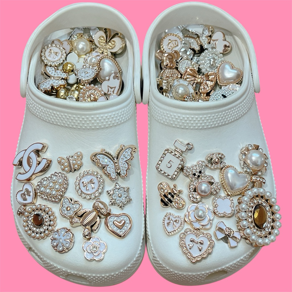 พร้อมส่ง💋ตัวติดรองเท้ามีรู  👉(กรุณาอ่านก่อนสั่ง)สินค้าส่งจากไทยไม่ต้องรอนาน