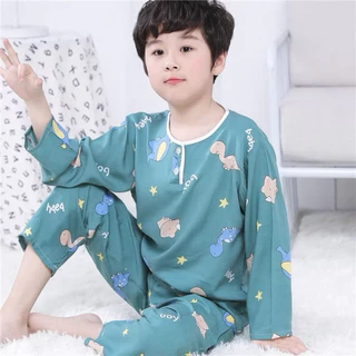 ชุดนอนเด็ก ชุดนอนเด็กผ้าสปัน ชุดนอนเด็กโต พร้อมส่งจากไทย ไซส์100-160จ