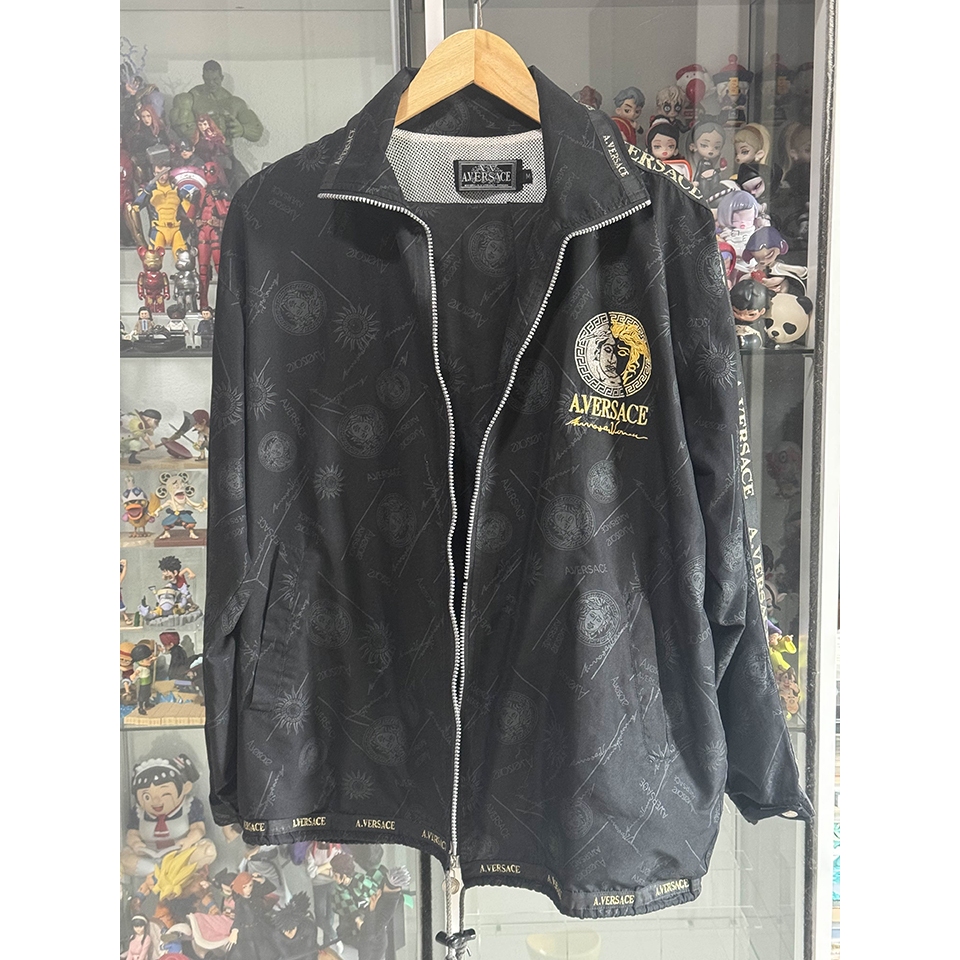 เสื้อ Versace สีดำ A.Versace jacket ชุดวอร์ม