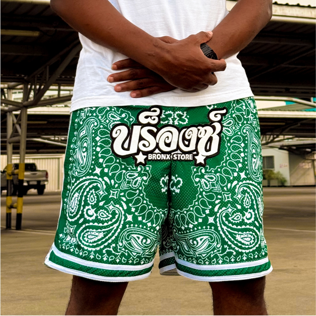 BRONX  SHORTS กางเกงขาสั้นทรง NBA