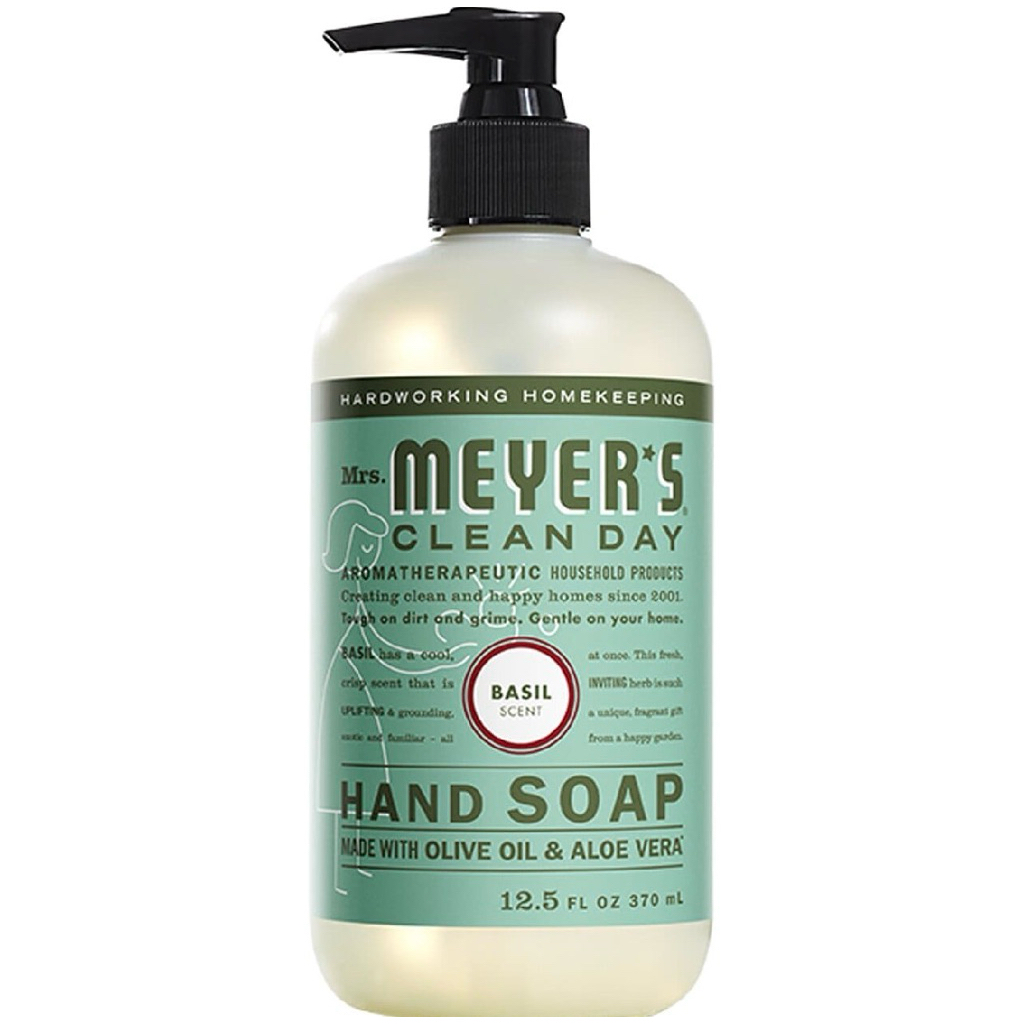 Mrs.Meyer’s Olive Oil & Aloe Vera Hand Soap/Clean Day Soap Lemon 369ml./Clean Day Dish Soap Lemon 473ml