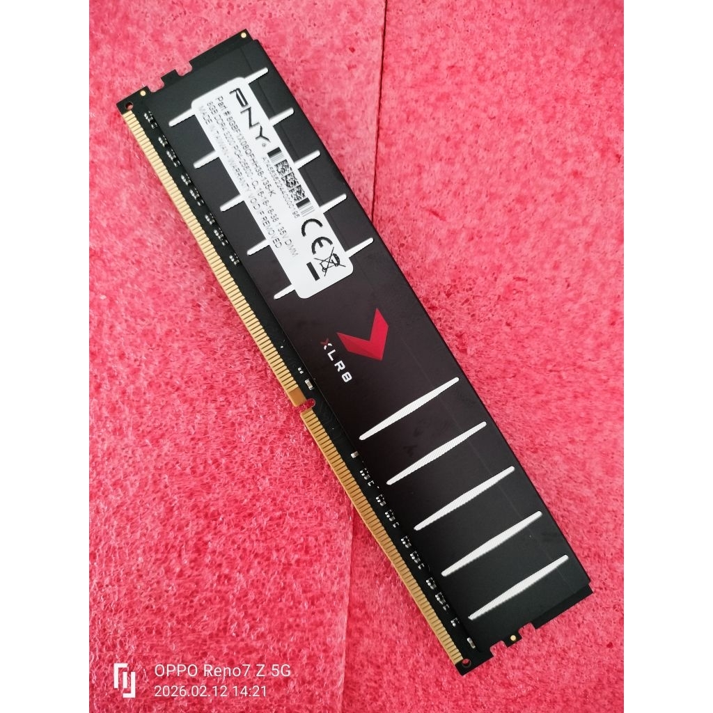 RAM 8GB DDR4 บัส 3200MHz PNY สภาพสวย ใช้งานปกติ มีผลเทสให้