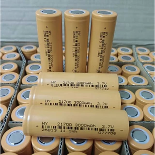 แบตเตอรี่ลิเธียม ไอออน 21700/3.7V/ 3 แอมป์ จ่ายกระแส (3C) มี 3 สีให้เลือก สินค้าพร้อมจัดส่ง มีรับประกัน
