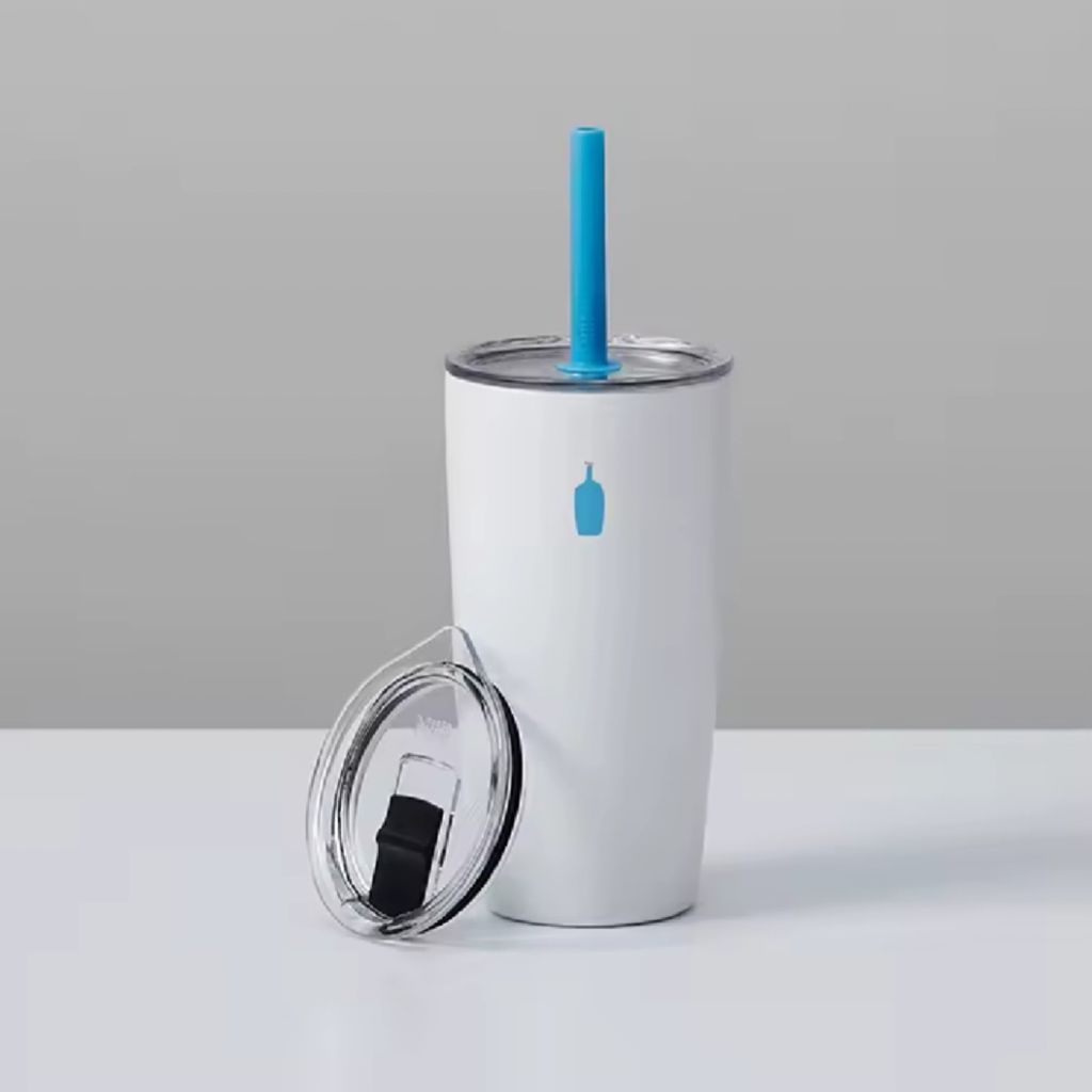 The MiiR x Blue Bottle Coffee แก้วกาแฟเก็บอุณหภูมิ Blue Bottle Coffee 16oz Commuter Cup with Straw