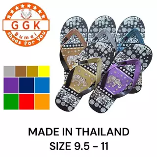 รองเท้าแตะ รองเท้าหูหนีบ #ลายช้าง Size 9.5-11