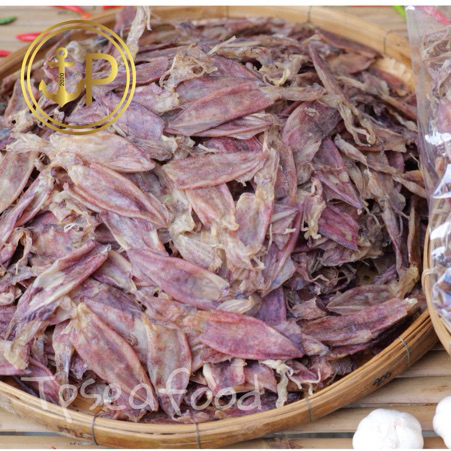ปลาหมึกแห้ง หมึกเจาะตาไดร์ 1Kg. ตัวใส เนื้อหนา ไม่เค็ม  ราคาส่ง