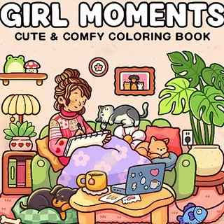 "สมุดระบายสี Girl Moments ละครหน้าตายอดรัก สมัยได้ง่าย"