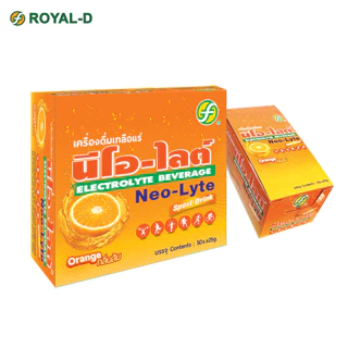 นีโอ-ไลต์ เครื่องดื่มเกลือแร่ชนิดผง กลิ่นส้ม Electrolyte Beverage Orange Neo-Lyte Sport Drink
