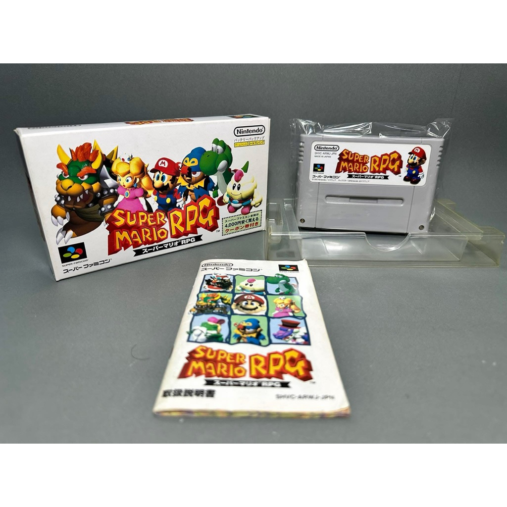 (1) ตลับแท้ Super Famicom(japan)(sfc)  Super Mario RPG