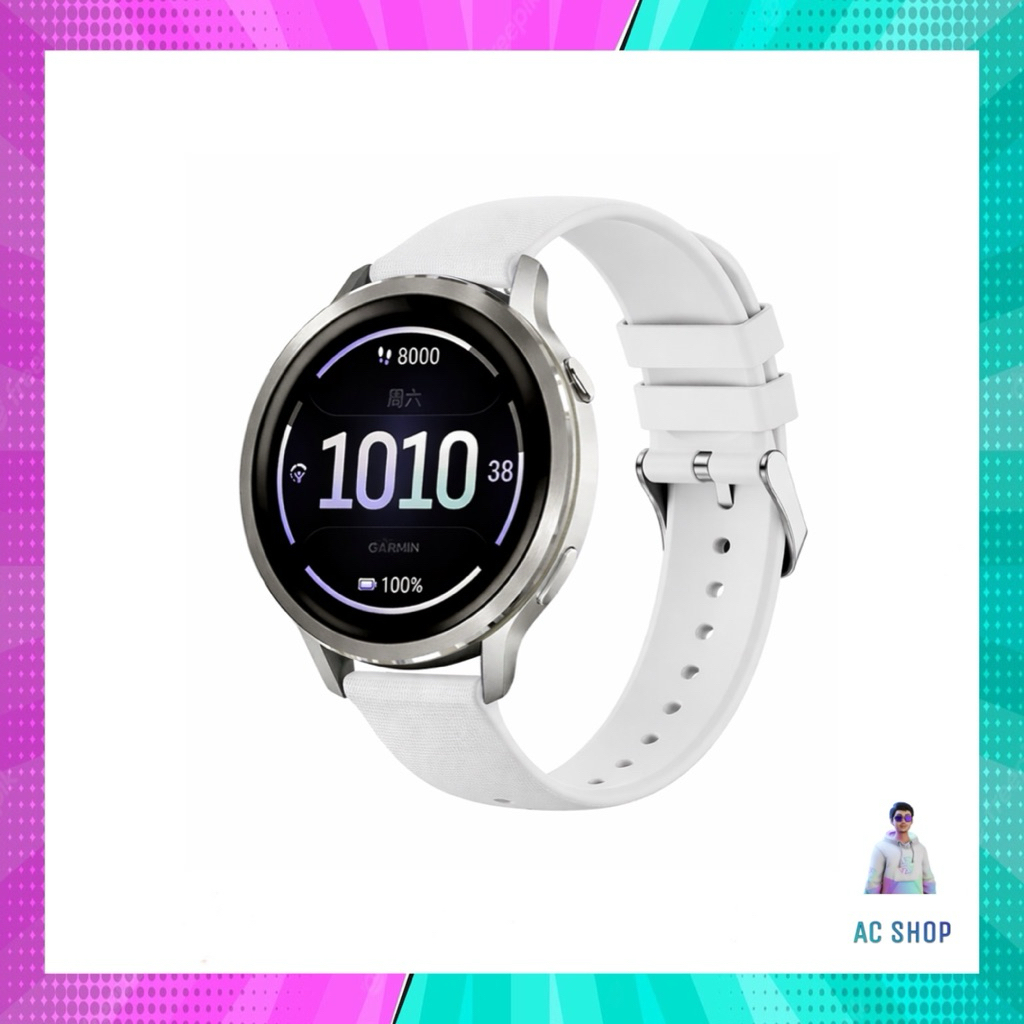 สาย Garmin Quick Release 18 mm. สําหรับ Garmin Venu 4 (41 MM)/3S/2S/265S/255S/VIVO 4S/3S สินค้าในไทย จัดส่งภายใน 24 hr. - รูปที่ 6