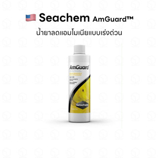 Seachem AmGuard น้ำยาลดค่าแอมโมเนียแบบเร่งด่วน ภายใน 72 ชม.