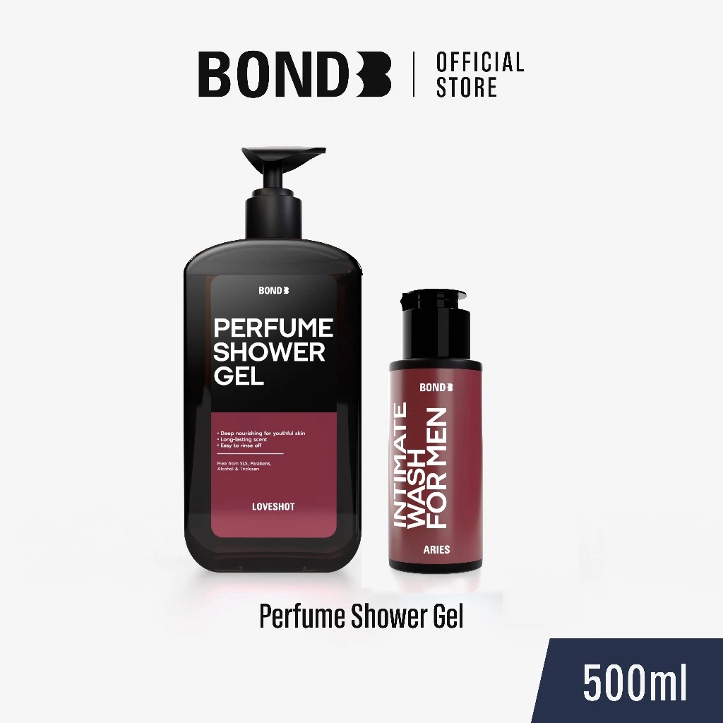 Bond Perfume Shower Gel 500 ml. + Wash 45 ml.