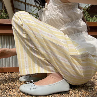 ( พร้อมส่ง ❗️) กางเกงขายาวทรงตรง ( มีซับใน ) รุ่น the pollen pants.