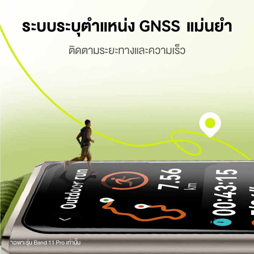 [SBD 3.13 | เริ่มต้น 583.-*| โค้ดลด 27%] HUAWEI Band 11 Series | สมาร์ทวอทช์ |หน้าจอสว่างคมชัดขนาดใหญ่ 1.62 นิ้ว - 1