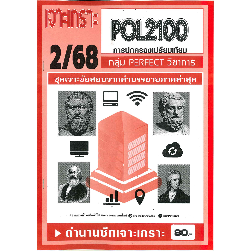 เจาะเกราะ POL2100 การปกครองเปรียบเทียบ(ข้อสอบปรนัย) 2/68