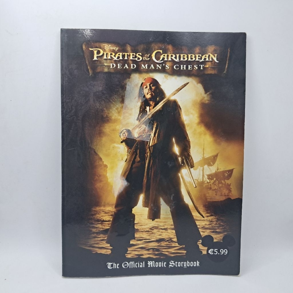 #T #มือสอง : Pirates of the Caribbean: Dead Man's Chest - The Official Movie Storybook. (หนังสือความ
