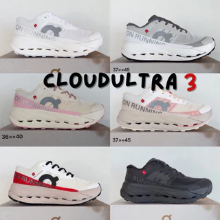 รองเท้าผ้าใบ รองเท้าวิ่ง Cloudultra 3 ใส่เที่ยว ราคาพิเศษ ใส่สวย น้ำหนักเบา มีกล่อง ส่งในไทย