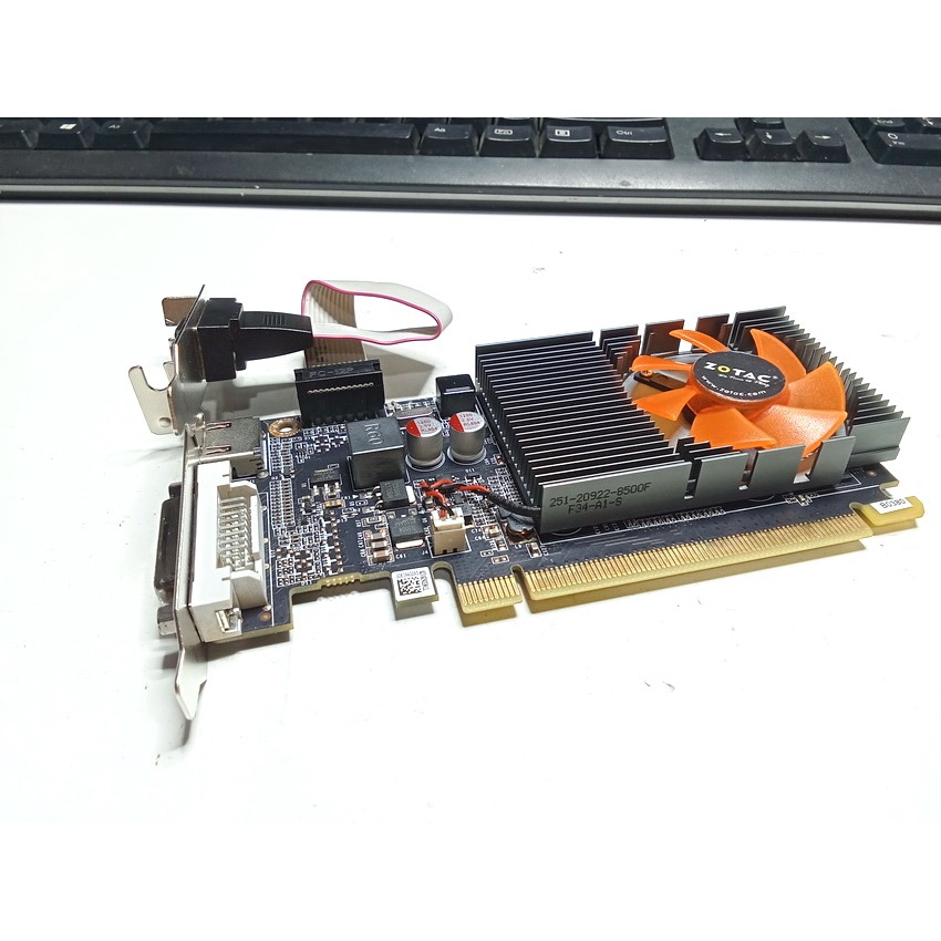 การ์ดจอ ใส่เคสเล็ก Zotac GT710 2GB Low Profile