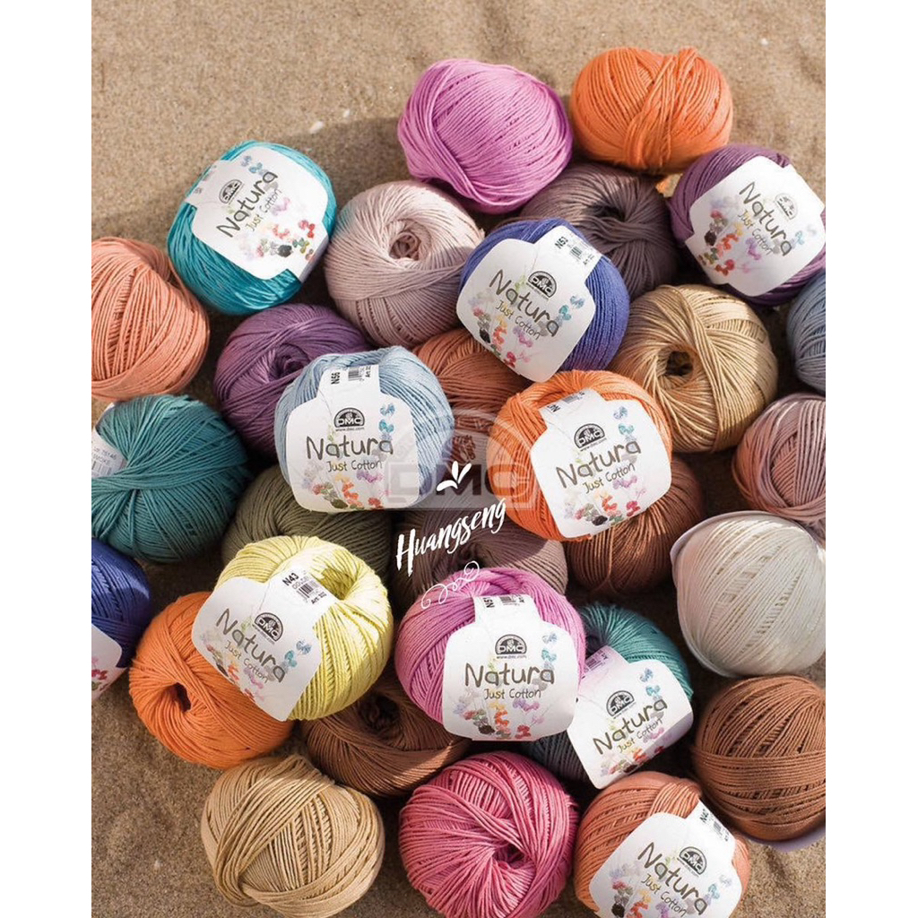 DMC Natura just cotton ไหมคอตตอน 100%