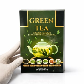 ชาเขียวอัสสัมแจ่มจันทร์ (1กล่องมี 30 ซองแช่)