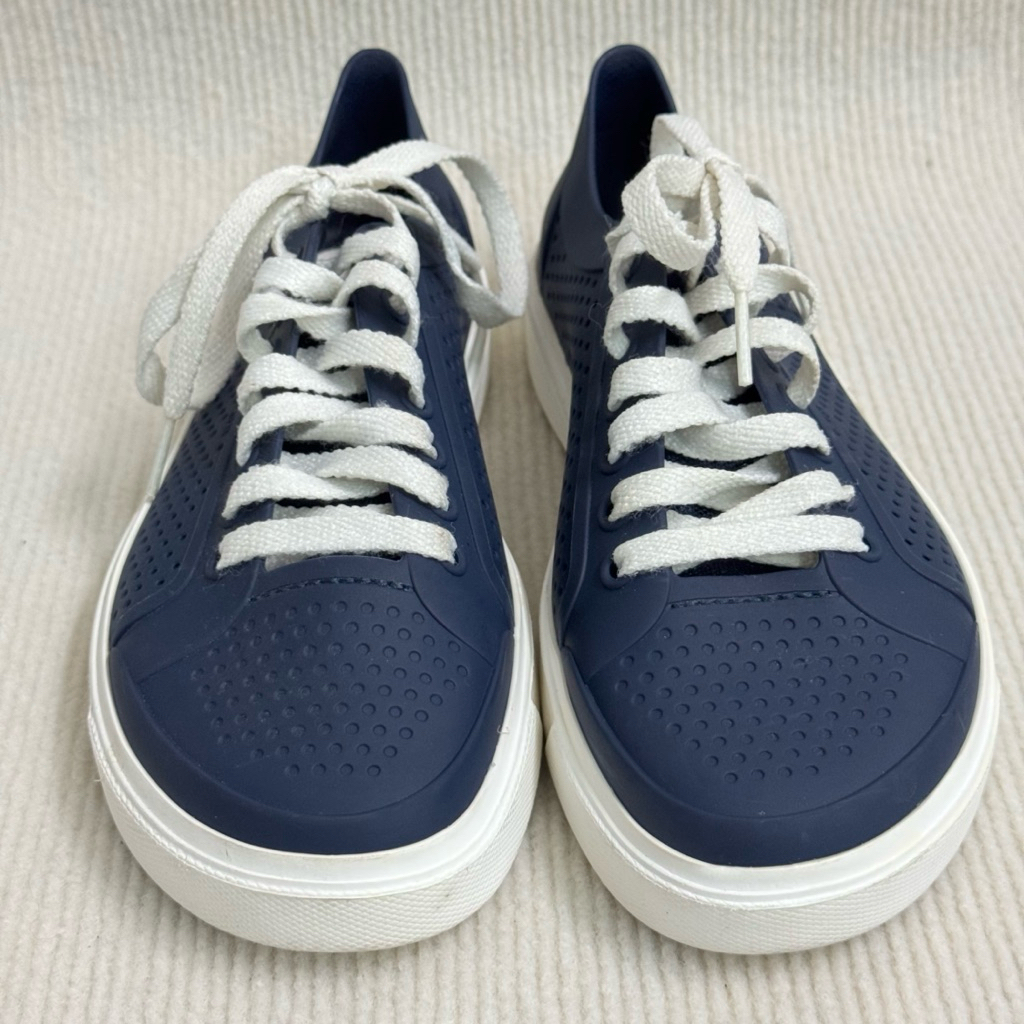 Crocs หุ้มส้นของแท้ ‼️มือสอง สภาพ 85% พร้อมใช้งาน สีกรม M6 W8 ไซส์38.5