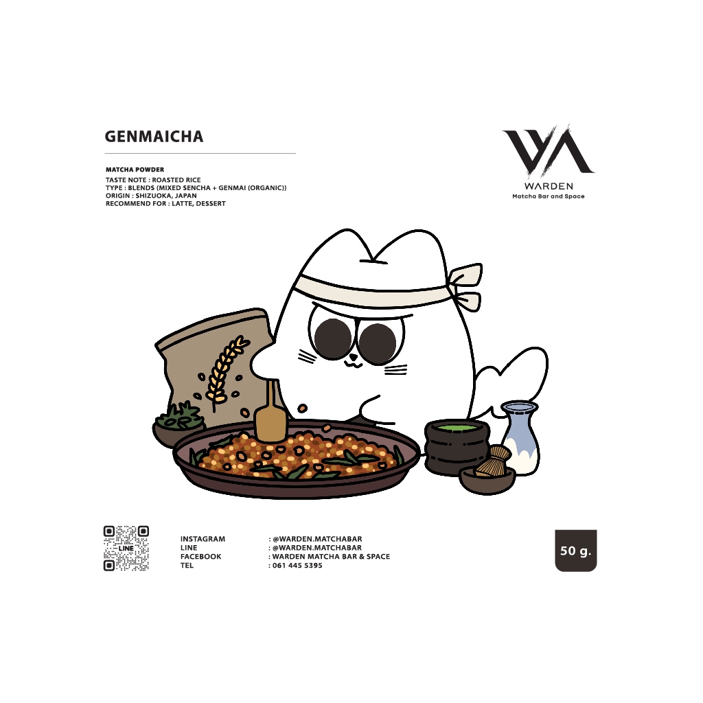 Genmaicha | Warden Matcha Bar and Space