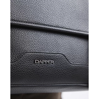 DAPPER กระเป๋าเอกสาร Double Buckle Messenger Bag สีดำ (BM4/BK/1312SF)