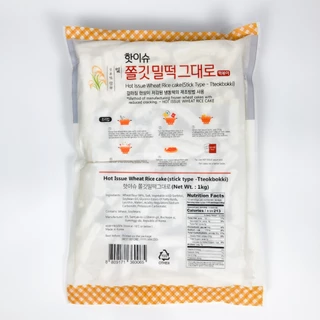 Tteokbokki Topokki 1KG ต๊อกโบกี แป้งต๊อกบกกีแป้งข้าวจ้าว ,ต้นตำรับ 떡볶이