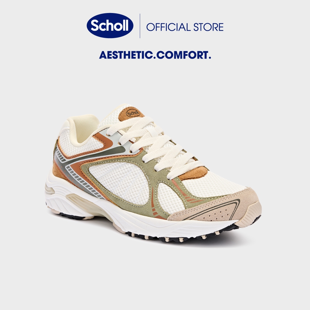 Scholl รองเท้าผ้าใบ สำหรับผู้ชายและผู้หญิง รุ่น Biom New Sprinter 2026 เทคโนโลยี Biom สำหรับผู้มีภาวะเท้าแบน