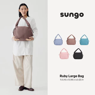 Sungo Ruby Large Puffy Shoulder Bag (SG008-SG022) มี 5 สี กระเป๋าสะพายไหล่ใบใหญ่