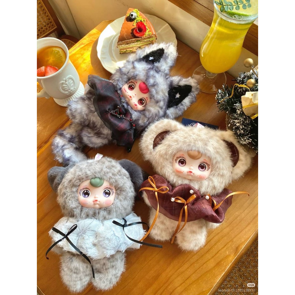 พร้อมส่ง🚗🇹🇭Yumi Yumi Furry Heart Plan รวมสัตว์สุด cute✨