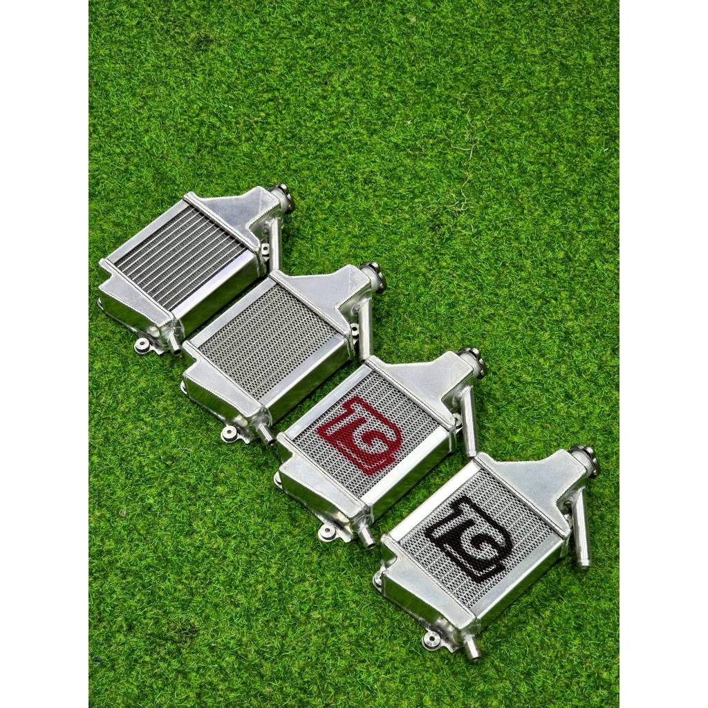 หม้อน้ำ GIORNO PCX160 LEAD งานอลูมิเนียม ตัวหนา มีประกัน TG Racing