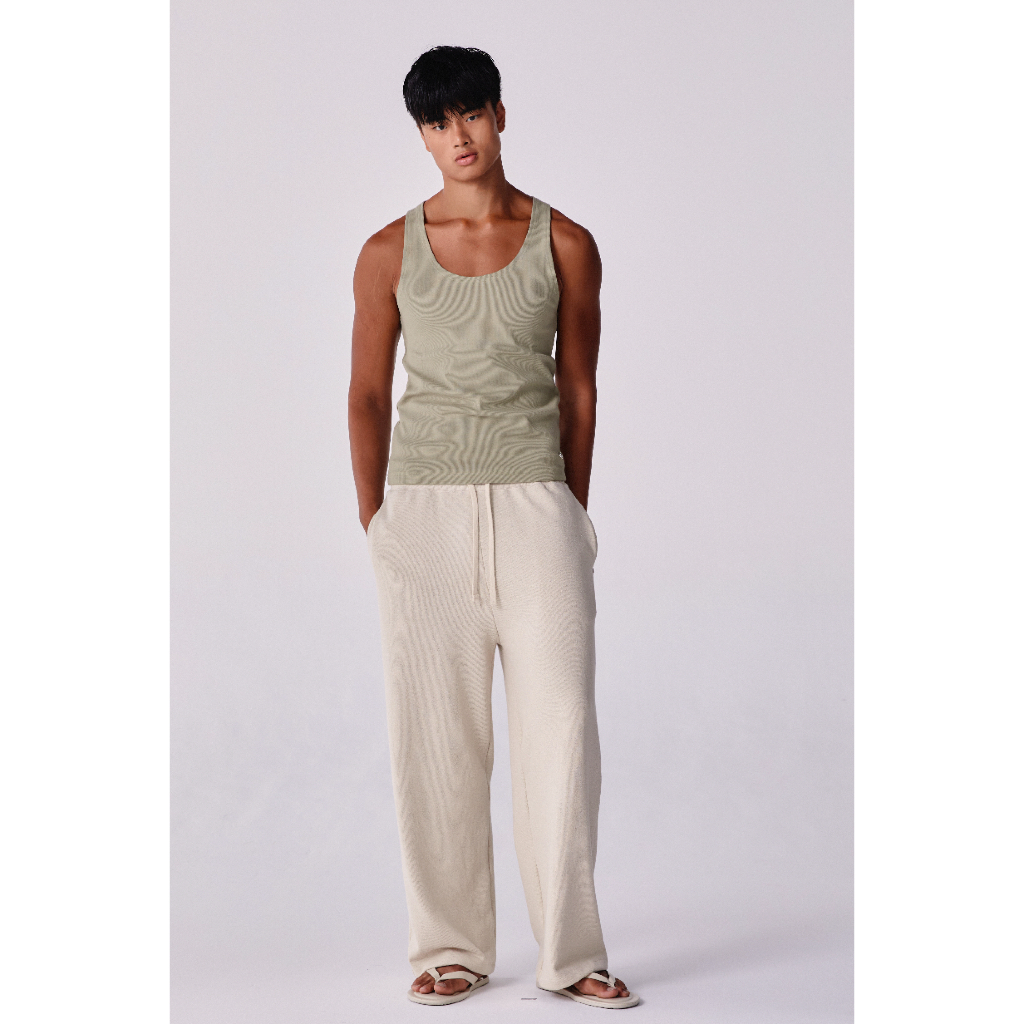 Pmith - Armo Baggy Sweatpants -Bone