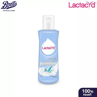 Lactacydแลคตาซิดผลิตภัณฑ์ทำความสะอาดจุดซ่อนเร้นสูตรเพิร์ลลี่อินทิเมต 150มล.