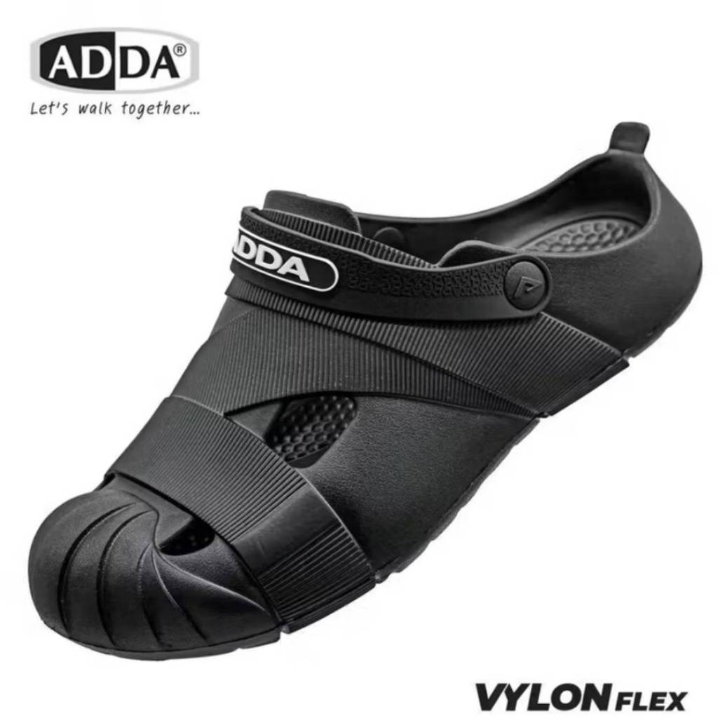 💥ส่งฟรี💥Adda รุ่น5CH01ของแท้💯% รองเท้าปิดหัวไฟล่อน นุ่ม เบา รูปที่ 2
