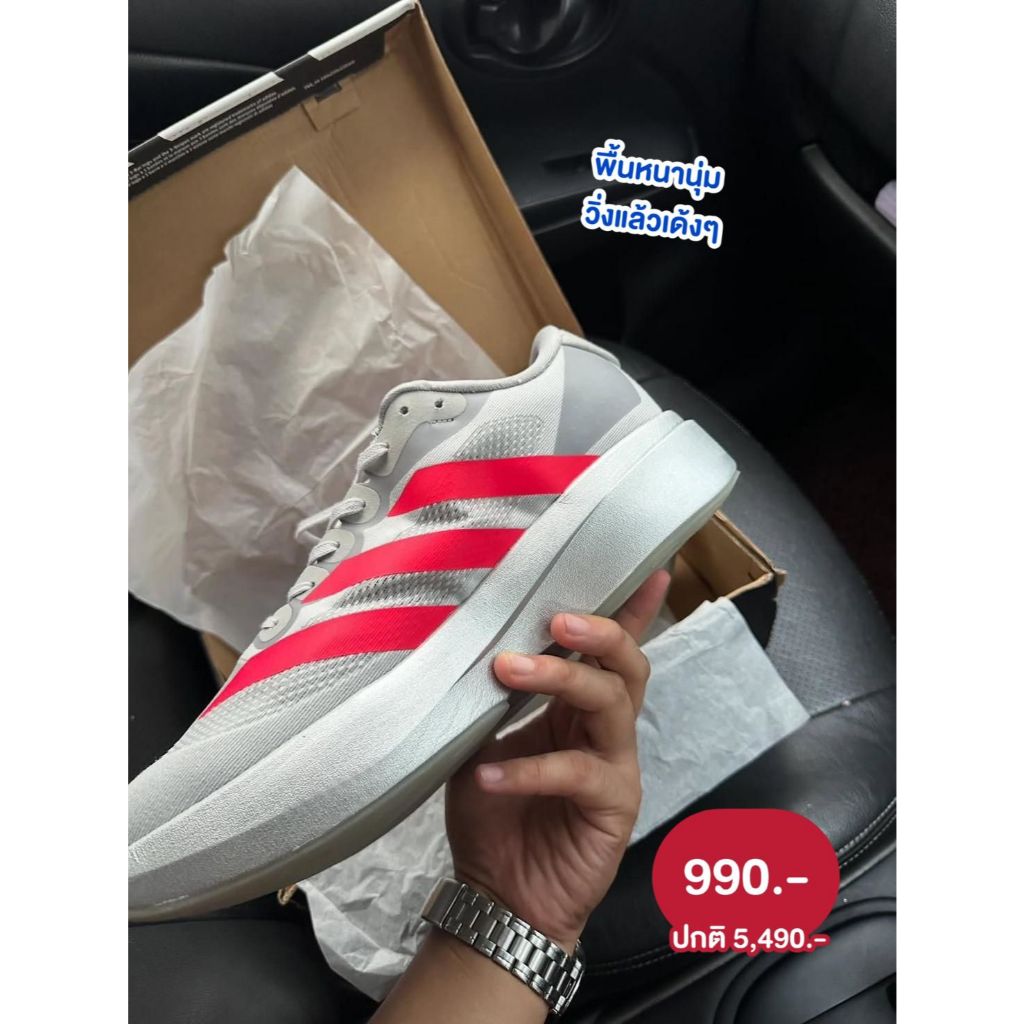 รองเท้าวิ่งEVO SL 1 Unisex [มี 23 สี] ใส่วิ่งถนน/ออกกำลังกาย รุ่นฮิต ติดแกรม V83A127 - รูปที่ 4