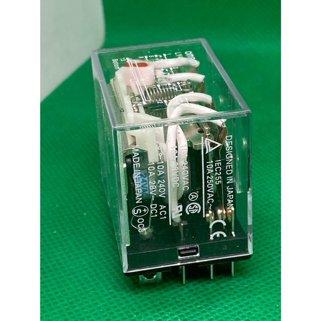 LY4N- AC24V / LY4N-AC110V / LY4N- AC220V / LY2N-AC12V / LY4N-J 24VDC รีเลย์ ออมรอน