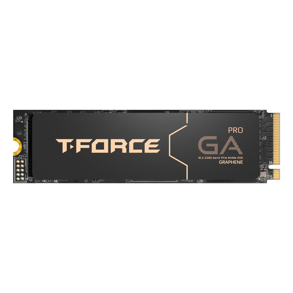TEAM T-Force GA PRO 1TB Gen5x4 PCIe NVMe M.2 SSD Upto 10,000 MB/s