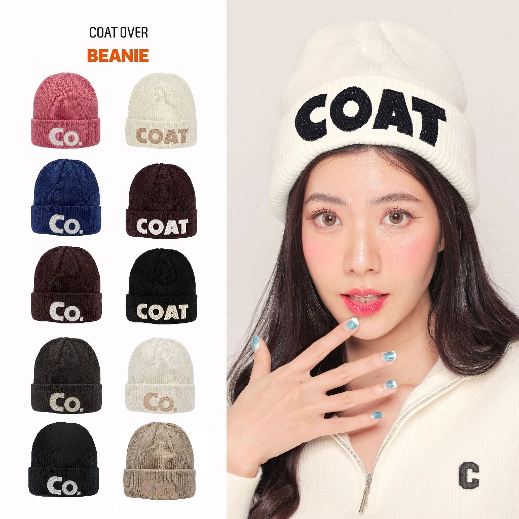CO0642 COAT OVER BEANIE